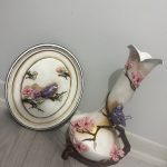 Gül İle Bülbül Vazo &Tablo